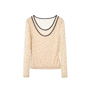 Polka Dot Loose Long Sleeves